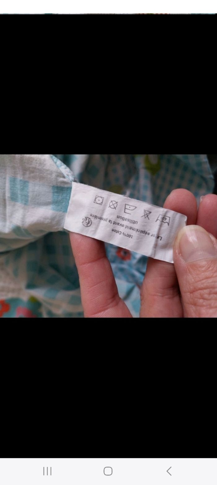 Parure housse de couette taie d'oreiller et drap housse - photo numéro 6