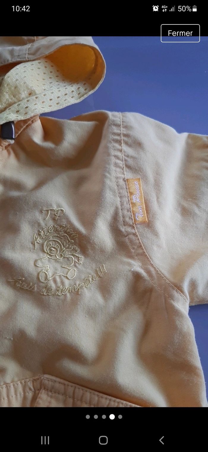 Veste jaune 12M - photo numéro 3