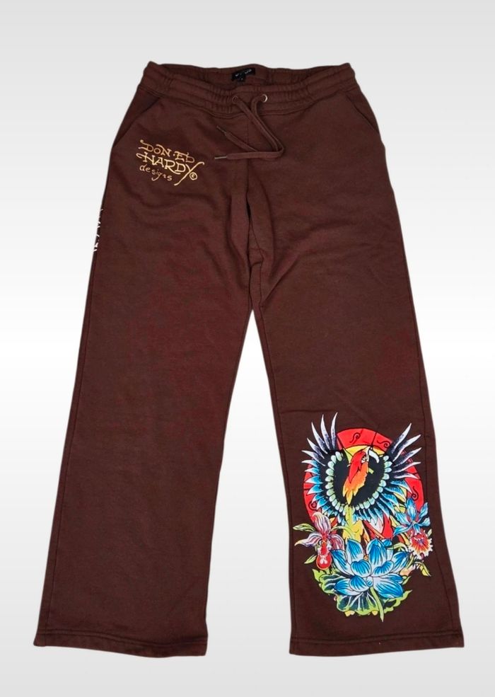 Ensemble Ed Hardy femme taille L Marron - photo numéro 2