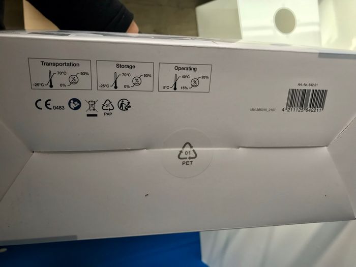 NEUF emballage scellé bottes pressotherapie compression Sanitas SFM 90 facture boîte d’origine LIDL sous garantie massage - photo numéro 5