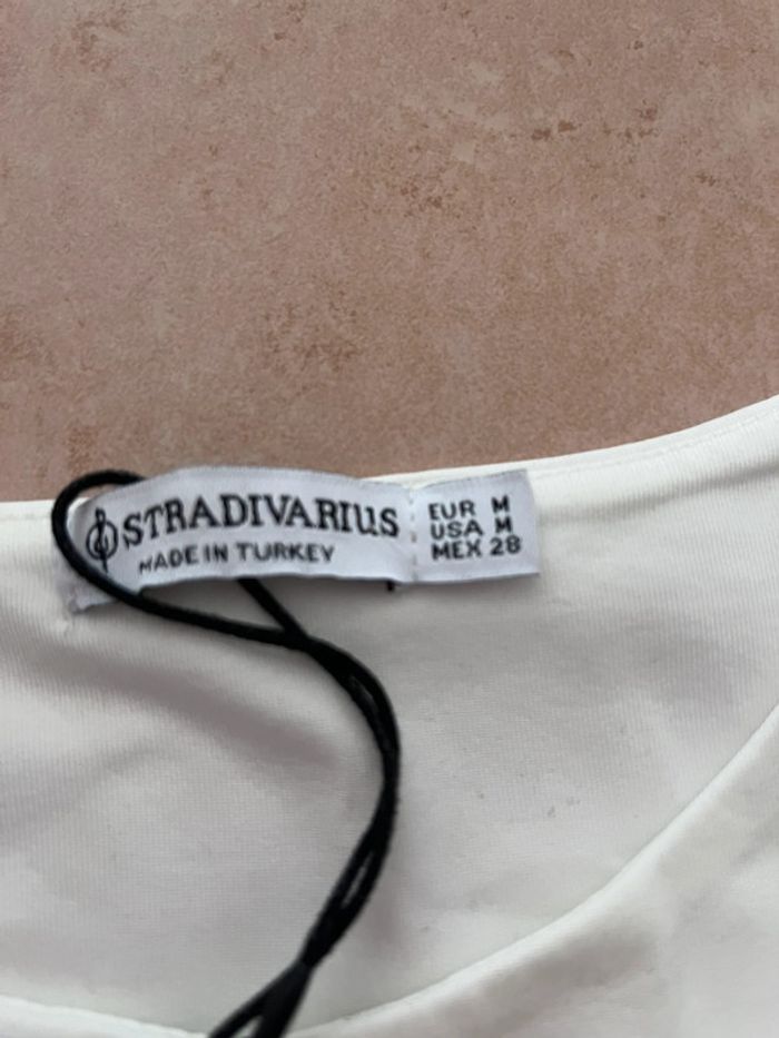 Body blanc/creme stradivarius - photo numéro 2