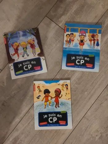 3 livres " Je suis en CP"