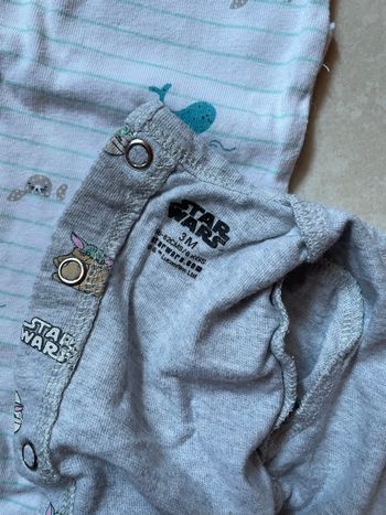 2 pyjamas 1 pièce 3 mois 