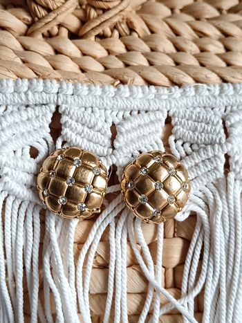 Boucles d'oreilles à clipser | vintage