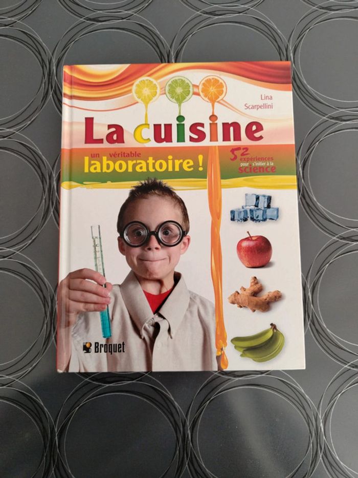 Livre d'expérience scientifique pour enfants