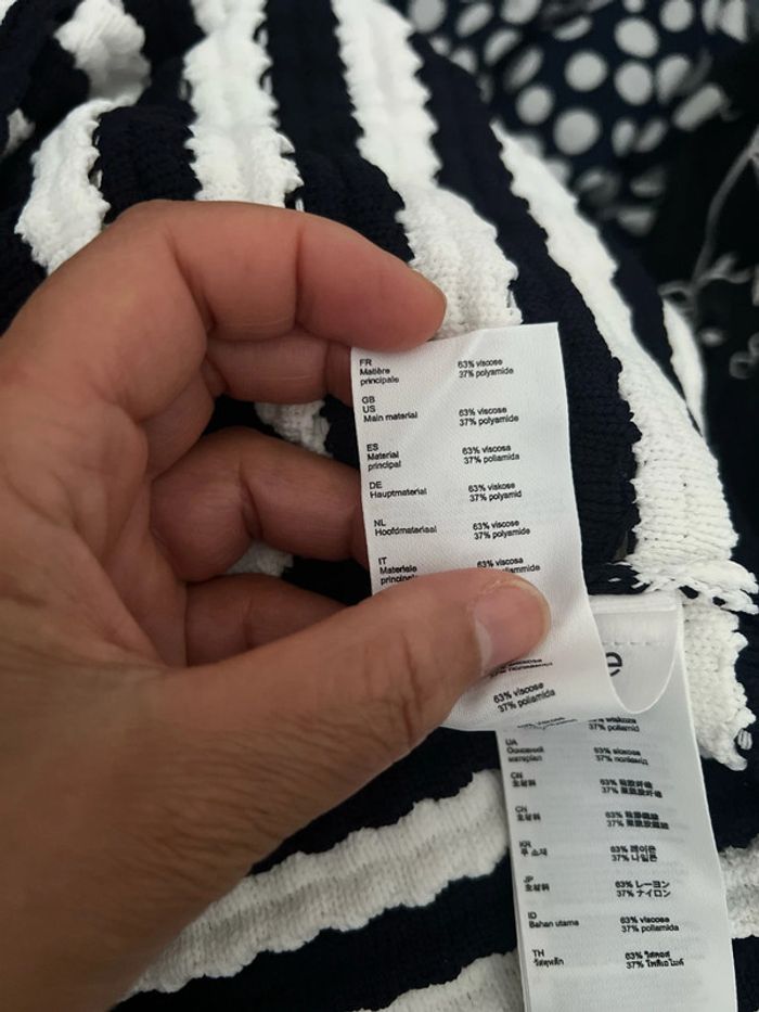 Petit Pull À Rayures Maje Taille 36-38 - photo numéro 10