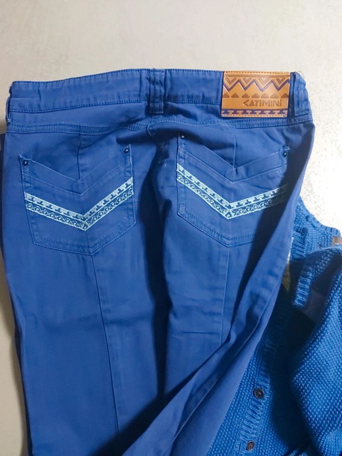 Ensemble Catimini pantalon et gilet 14 ans - photo numéro 6