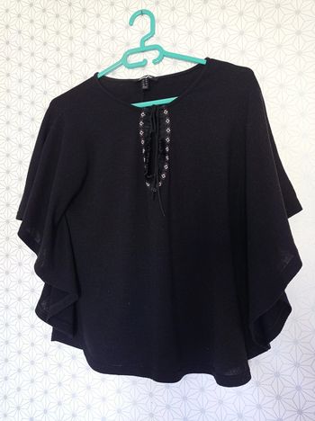 Haut noir ample