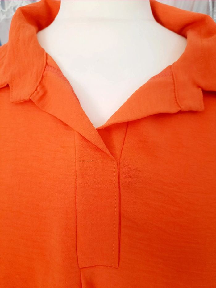 Robe orange Taille unique #lora11femme - photo numéro 3
