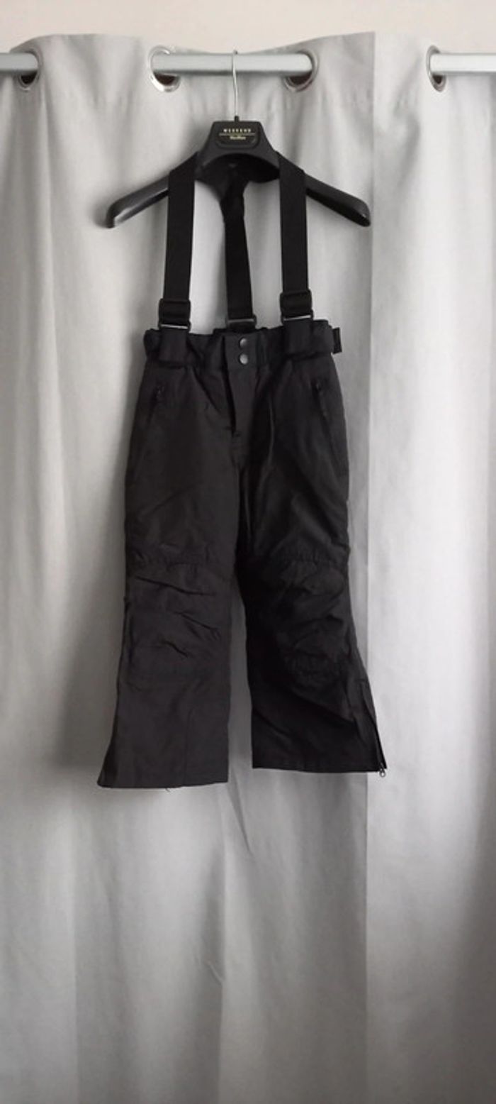 Pantalon de ski noir 4 ans go athli-tech