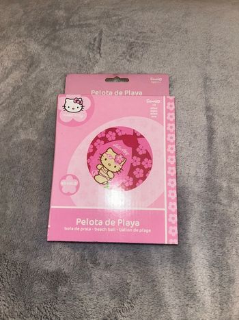 Ballon gonflable de plage hello kitty