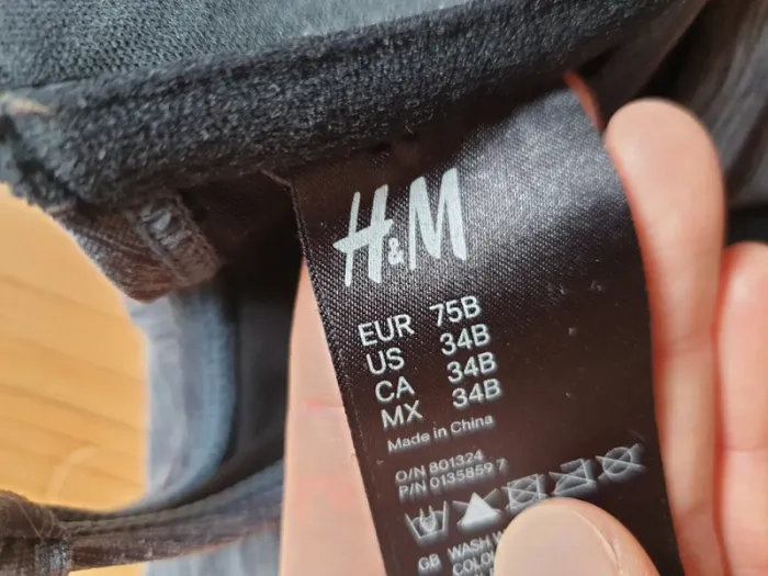 Bikini gris H&M taille 36 - photo numéro 3