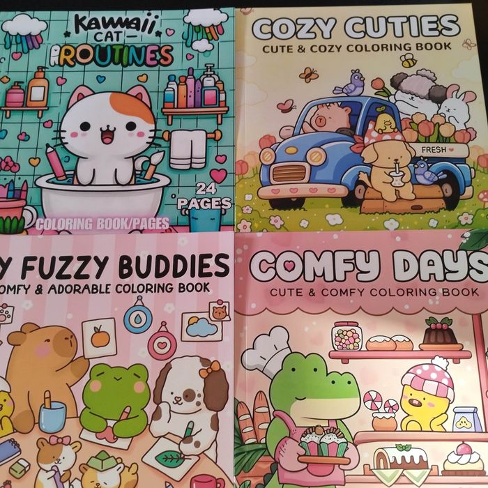 Lot de 4 livres cozy colo 24 pages neufs