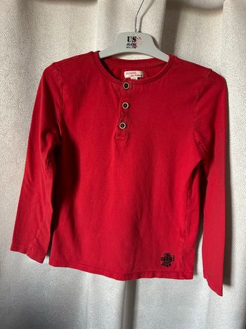 T-shirt rouge 8 ans Du pareil au même 