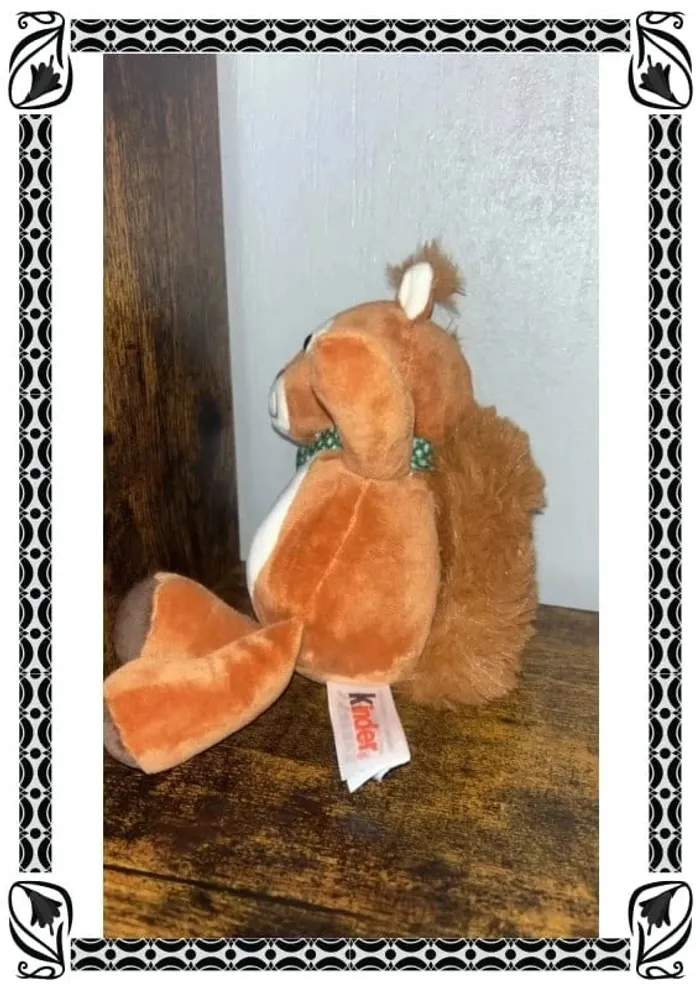 Écureuil peluche kinder - photo numéro 2