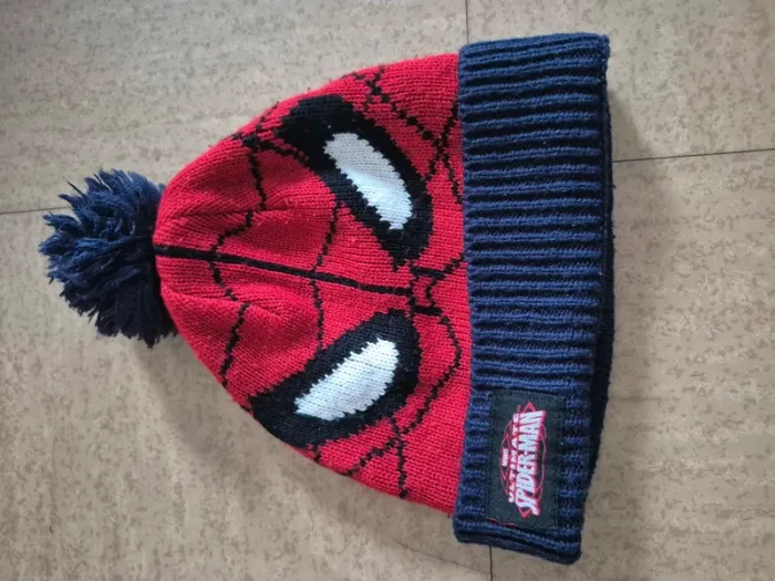 Bonnet spider man enfant 2/4 ans