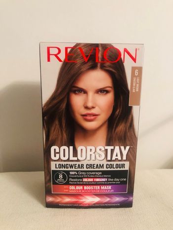 Coloration revlon couleur cheveux hair châtain
