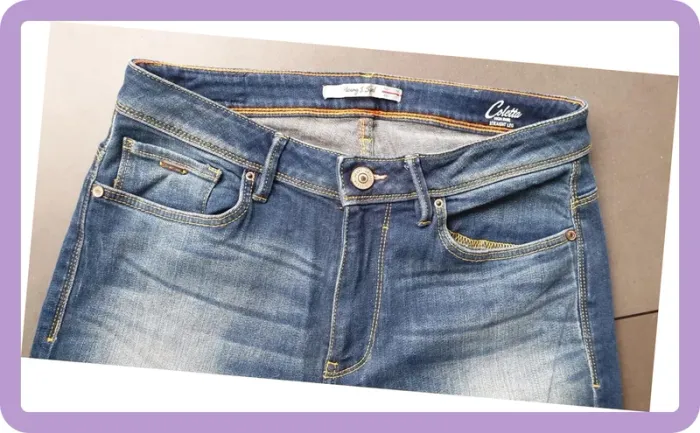 Jeans pantalon droit H.I.S, neuf - photo numéro 5