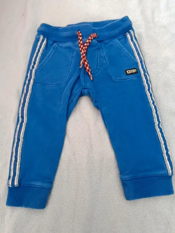 Pantalon 68 cm bleu