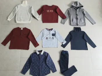 Lot n°6: 8 vêtements garçon 6 ans SM, Zara