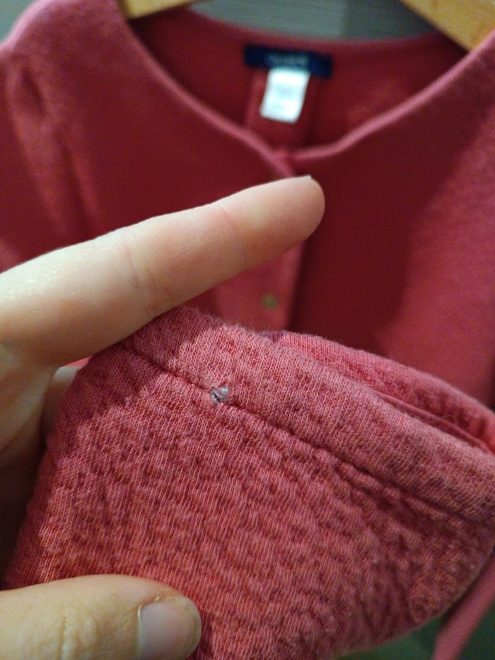 Gilet rose - photo numéro 3