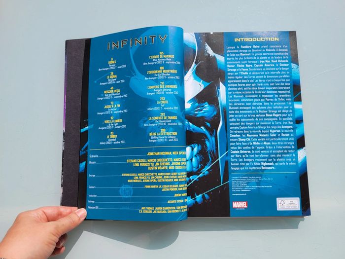 BD Marvel Infinity, La chute, Avengers (19) - photo numéro 2