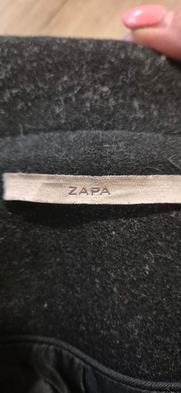 Manteau laine et Angora Zapa T.38 - photo numéro 7