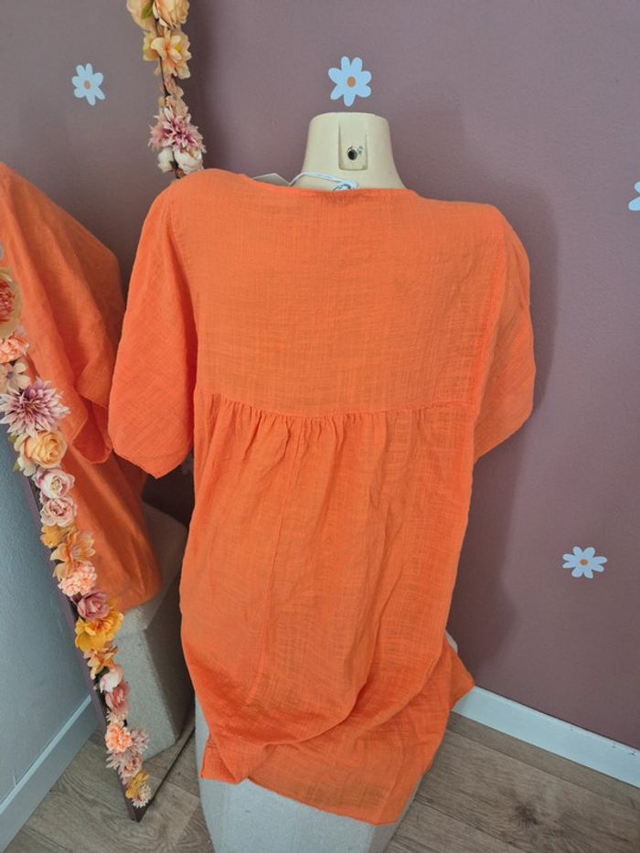 Robe légère orange - photo numéro 5