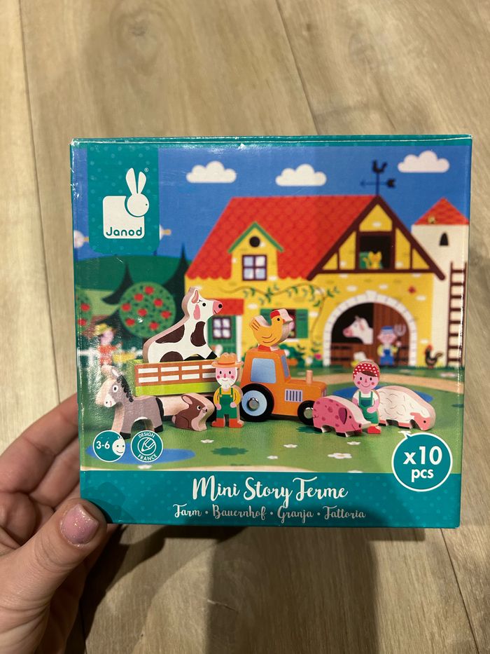 Mini ferme en bois