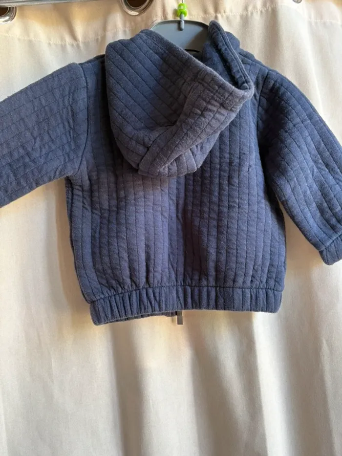 Veste à capuche chaude 9 mois - photo numéro 4