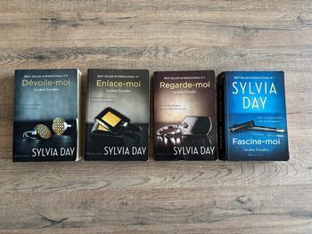 Lot de 4 livres de la série Crossfire de Sylvia Day