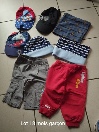 Lot 18 mois garçon 