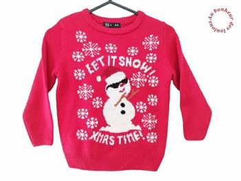 3 4 ans pull de noel