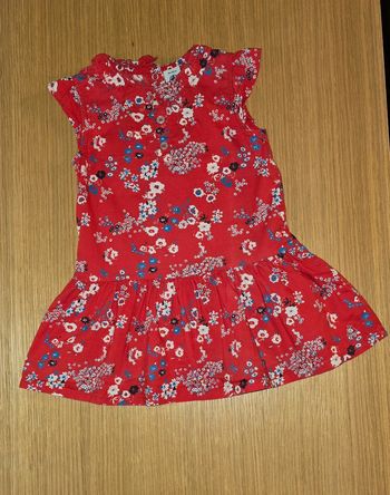 Robe fleurie Petit Bateau 18 mois