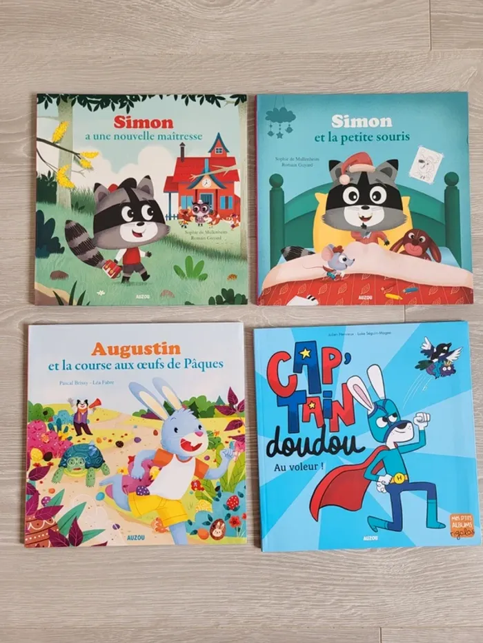 Lot de 4 livres Mes p'tits albums