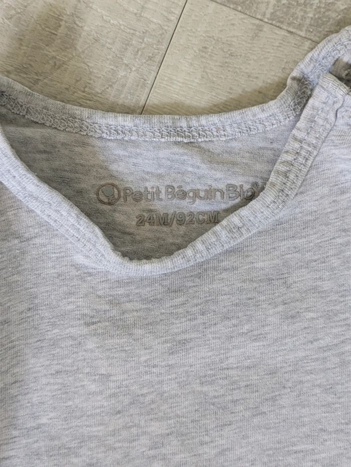 Lot tee shirt petit Béguin 24 mois - photo numéro 3