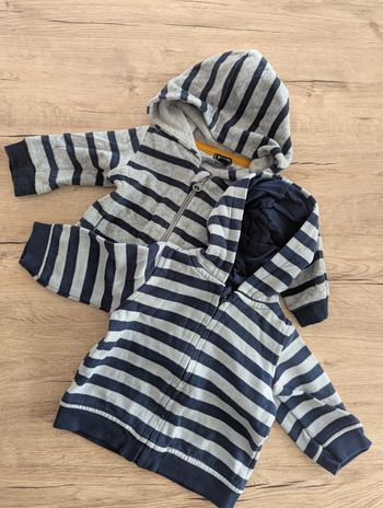Lot de 2 gilets zippés 3 mois