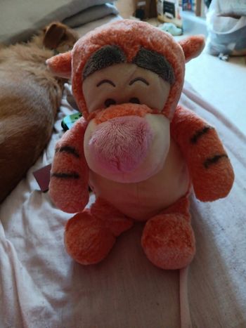 Doudou tigrou tout doux 35cm env