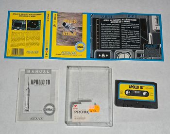 *rare* Jeu commodore 64 128 apollo 18 version française