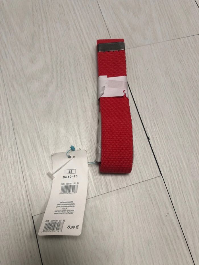 Ceinture rouge neuf - photo numéro 2