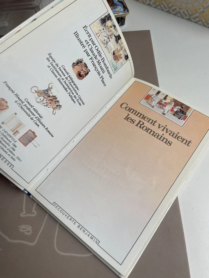 Livre enfant - comment vivaient les romains - photo numéro 4