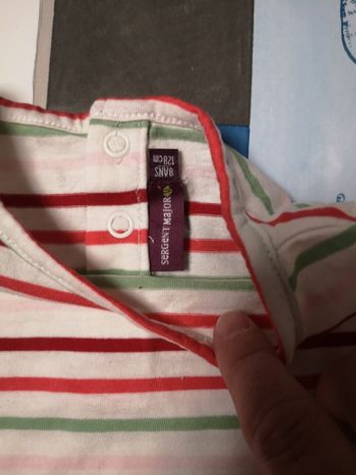 Tee shirt sans manches sergent major neuf 8 ans - photo numéro 2
