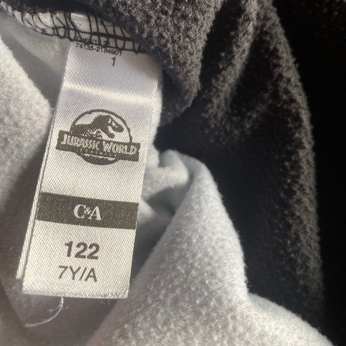 Pyjama fin polaire dinosaures 7 ans 122 cm jurassik World C&A - photo numéro 5