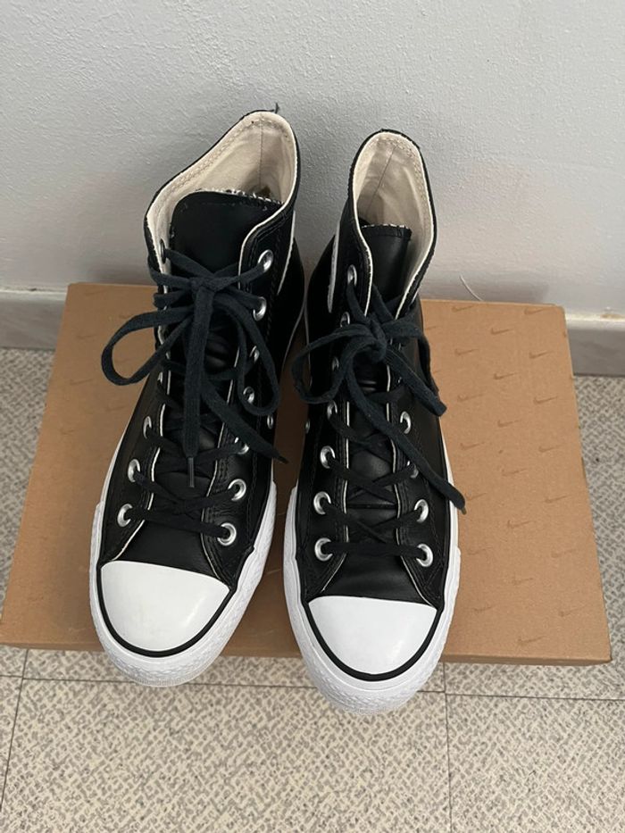 Converse En Cuir Pour Femme Taille (38) - photo numéro 3