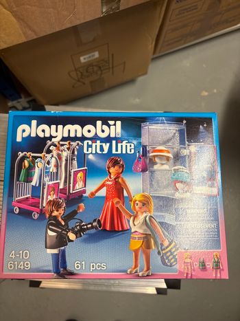 Coffret Playmobil City Life : Photographe et Top Models