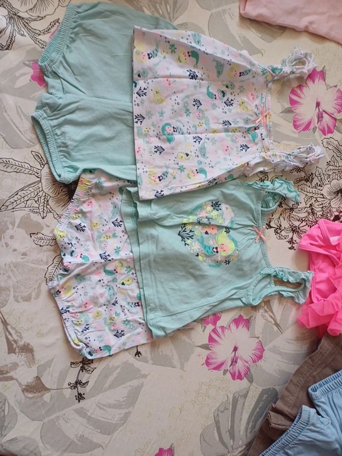 Ensemble 6 mois short