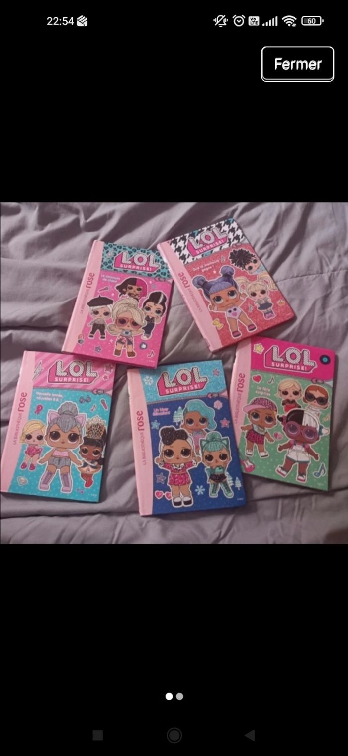 5 premiers tomes lol