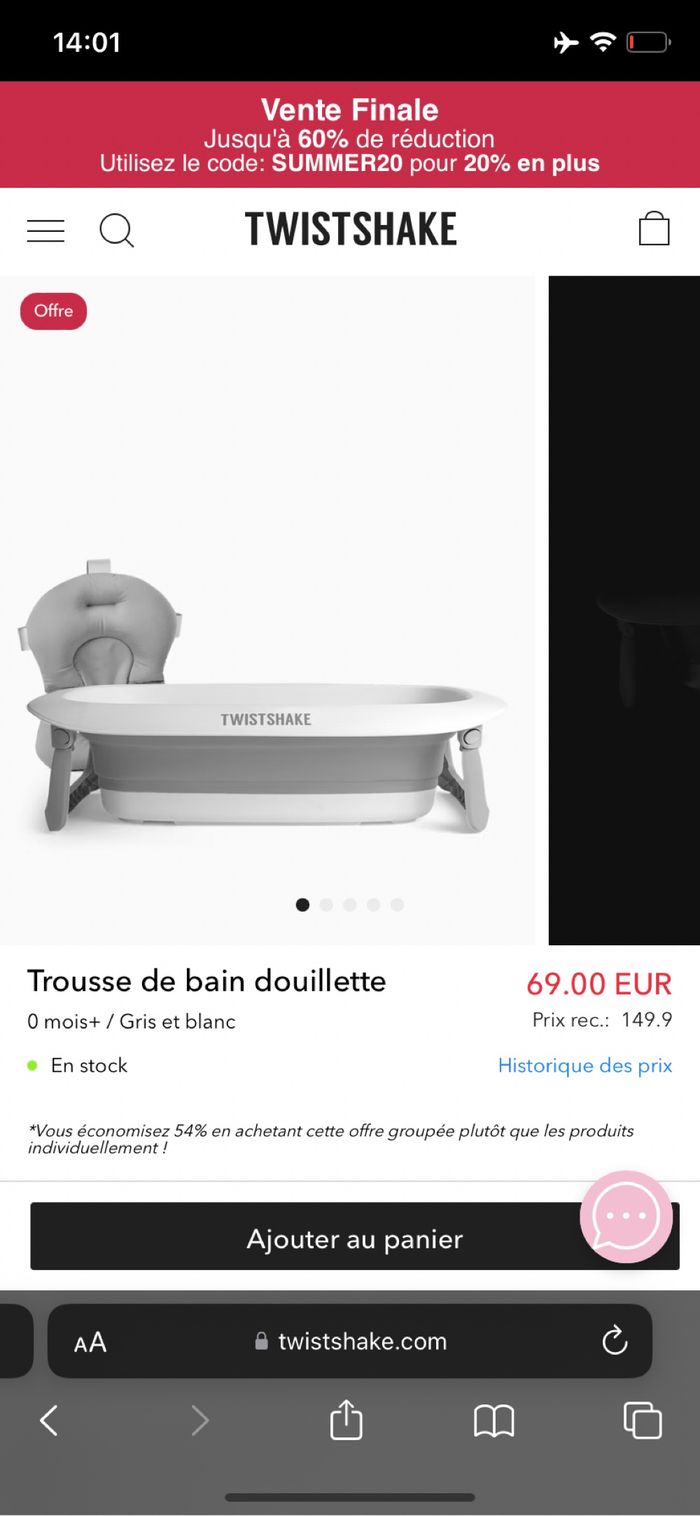 Baignoire Twistshake