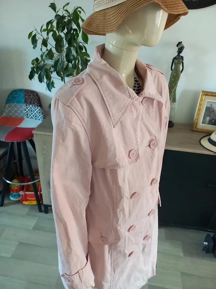 Manteau mi-long femme T44 - photo numéro 3