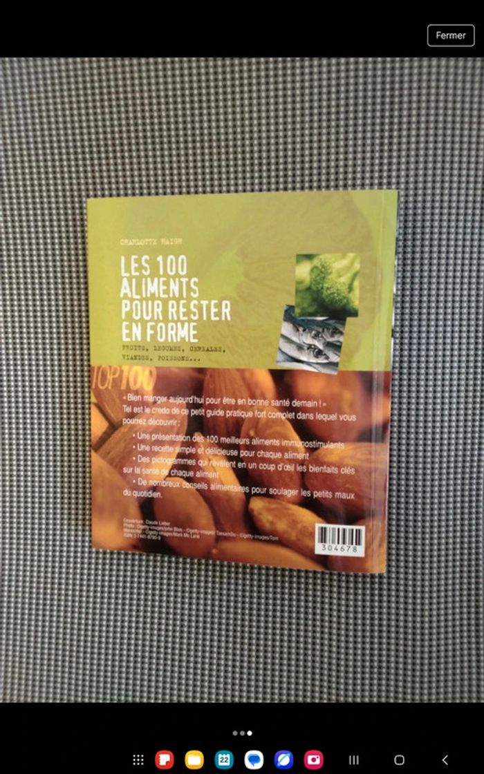 Livre les 100 aliments pour rester en forme - photo numéro 3